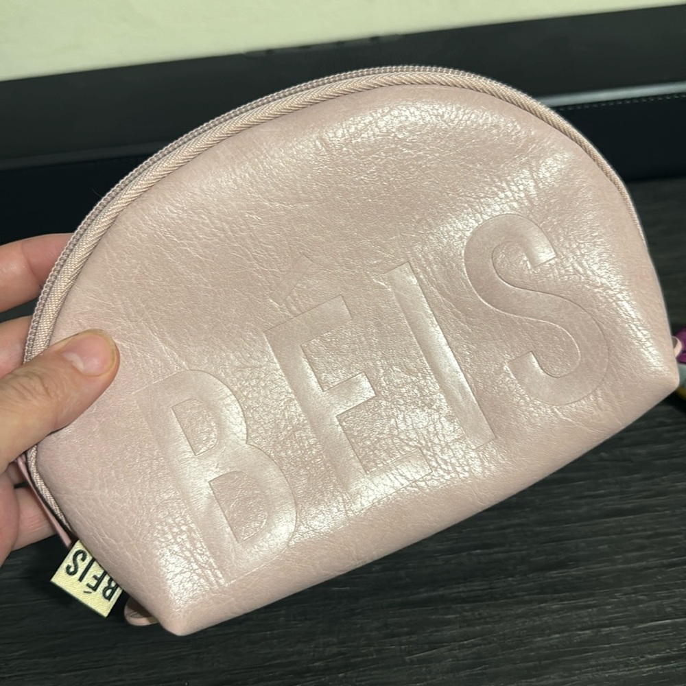 Beis - Small Cosmetic Pouch of the 2 piece set - Price is Firm
